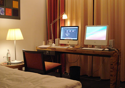 Two Apple-Machines running Logic Pro were used to record and edit.